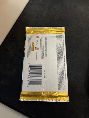 2016 Donruss Unopened Pack back
