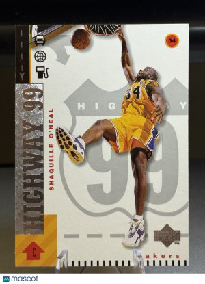 Shaquille O'Neal 1998-99 Upper Deck Card #309 LA Lakers NBA HOF Free Shipping front