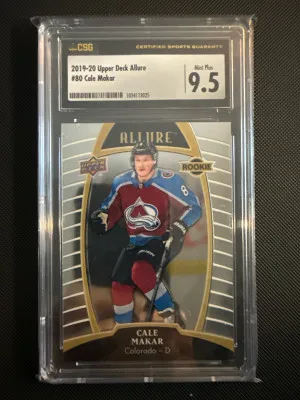 2019-20 Upper Deck Allure Cale Makar (RC) front