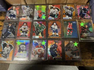Allure Card Lot < Green Stars = Sold > 2020-2025 front