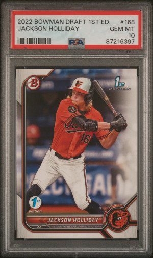 2022 Bowman Draft 1St Edition Jackson Holliday front