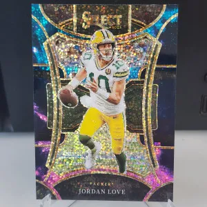 2023 Panini Select Jordan Love #435 COSMIC Suite Level SSP front
