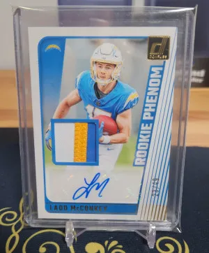 2024 Donruss RPA Ladd McConkey/49 front