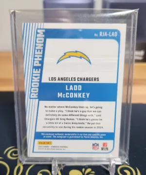 2024 Donruss RPA Ladd McConkey/49 back