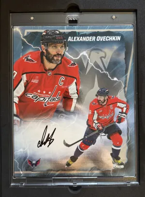 2024-25 Fanatics Under Wraps Emanate Alexander Ovechkin Auto /10 front