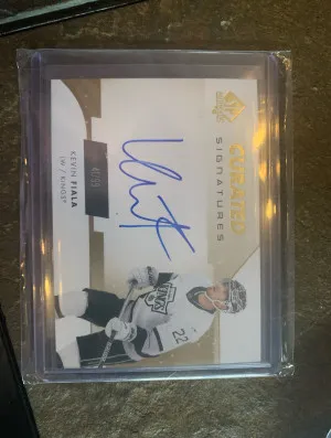 Kevin Fiala Curated Signatures /99 front