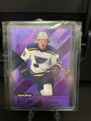 Jake Neighbours Synergy FX Rookie /275 front