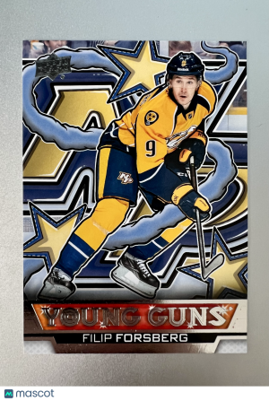 2024-25 Upper Deck Series 2 Filip Forsberg Young Guns front