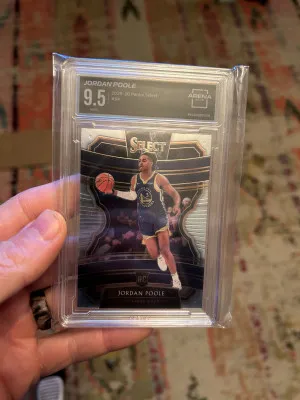 2019 Select Jordan Poole RC 9.5 front