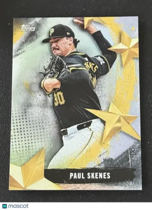 2025 Topps Stars of MLB -#SMLB-27 Paul Skenes Pittsburgh Pirates front