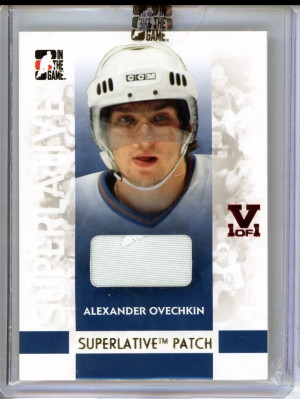 Alex Ovechkin Superlative Patch Vault 1/1 (Sealed) front
