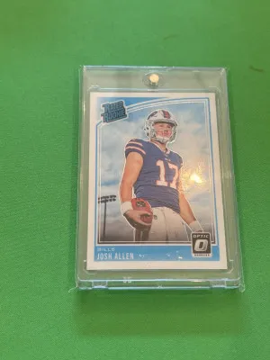 Josh Allen 2018 Optic Rated Rookie #154 front