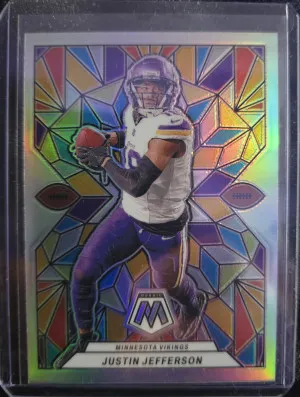 2024 Mosaic Stained Glass Justin Jefferson front
