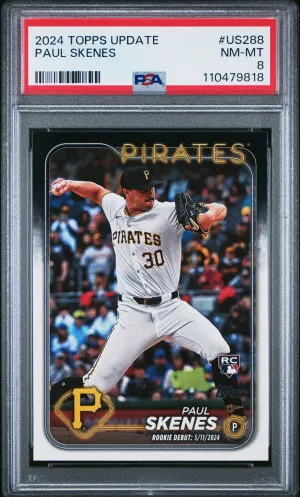 2024 Topps Update Paul Skenes front