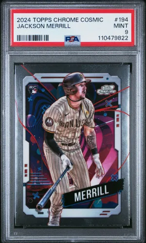 2024 Topps Chrome Cosmic Jackson Merrill front