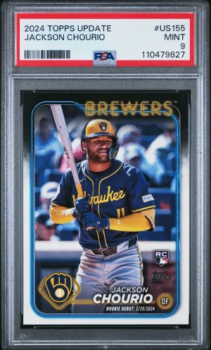 2024 Topps Update Jackson Chourio front
