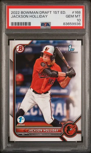 2022 Bowman Draft 1St Edition Jackson Holliday front