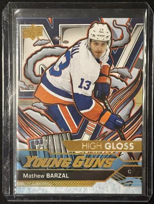 Mathew Barzal Young Guns Renewed High Gloss front
