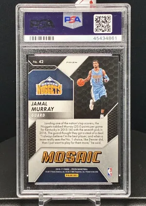 2016 Panini Prizm Mosaic Jamal Murray Mosaic-Red back