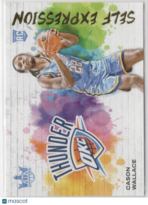 2023 Panini Self Expression Cason Wallace #21 RC front