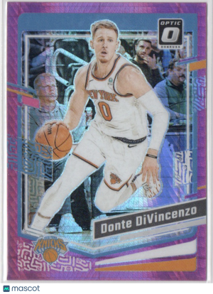 2023-24 Donruss Optic Pink Donte DiVincenzo #196 front