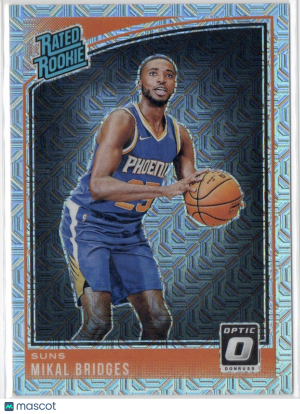 2018 Panini Donruss Optic Mikal Bridges #200 front