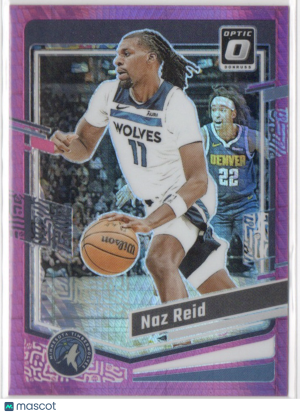 2024 Panini Donruss Optic Prizm Naz Reid #192 front