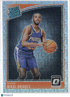 2018 Panini Donruss Optic Mikal Bridges #200 front