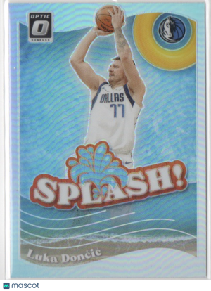 2023-24 Panini Donruss Optic Prizm Luka Dončić #5 front