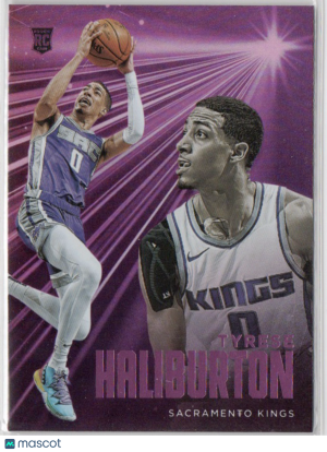 2020-21 Panini Chronicles Essentials Tyrese Haliburton #204 RC front