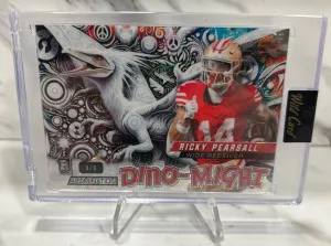 2024 Wild Card Dino Might Ricky Pearsall 1/1 front