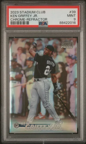 2023 Topps Stadium Club Ken Griffey Jr. Chrome-Refractor front