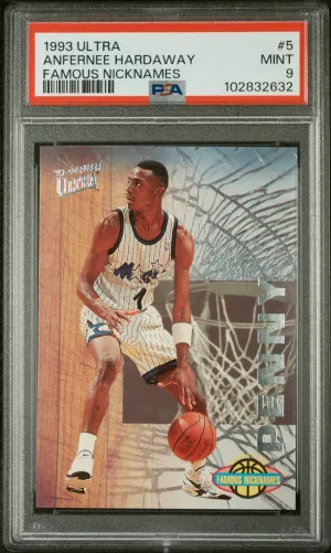 1993 Ultra Famous Nicknames Anfernee Hardaway Famous Nicknames front