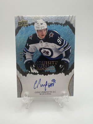 Cole Perfetti Exquisite Rookie Auto /99 front