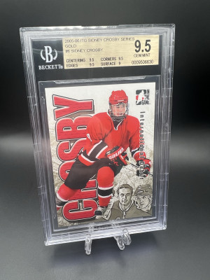 Sidney Crosby 2005 ITG Gold Series (SSP) front