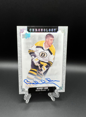 Bobby Orr Chronology Auto (SSP) front