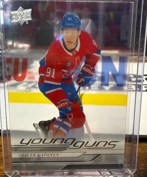 2024-25 Upper Deck Series 1 Oliver Kapanen Clear Cut Young Guns #461 front