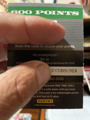 Panini points back