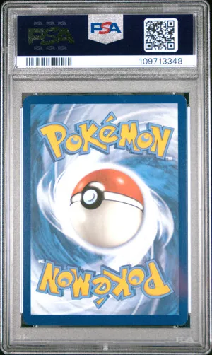 Pokemon TCG Pikachu #027 Paldea Evolved Etb PSA 9 back