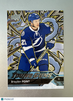 2024-25 Upper Deck Young Guns Brayden Point Parallel/Variety front