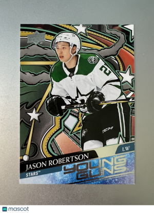 2024-25 Upper Deck Young Guns Jason Robertson Parallel/Variety Young Guns front