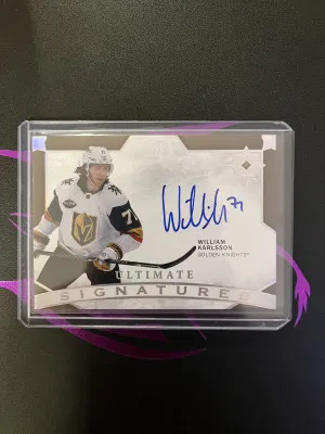 21-22 Ultimate Signatures William Karlsson front