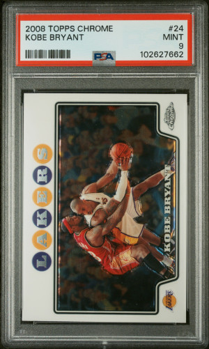 2008 Topps Chrome Kobe Bryant front