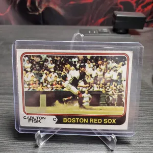1974 Topps - #105 Carlton Fisk front