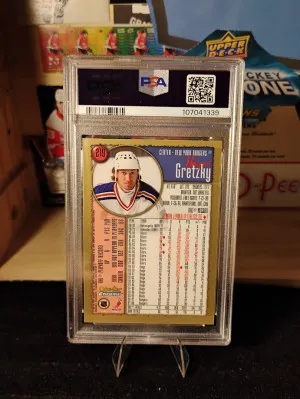 1998 OPC CHROME WAYNE GRETZKY PSA-10
Read Below back