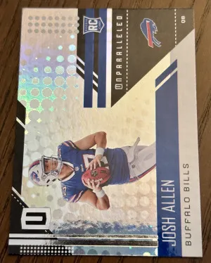 2018 Josh Allen Unparalleled RC front