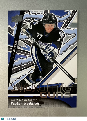 2009-10 Upper Deck Young Guns Victor Hedman #YGR-29 Parallel/Variety Young Guns front