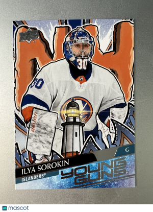 2024-25 Upper Deck Series 2 Young Guns Ilya Sorokin #461 front