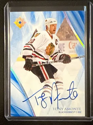 Tony Amonte #79 2023-24 Ultimate Collection Hockey Hard Auto front