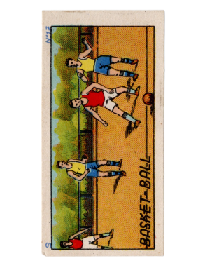 1933 Jacques Chocolat Les Sports Illustres Serie S Type 1 #17 Basketball Card (Belgium) front